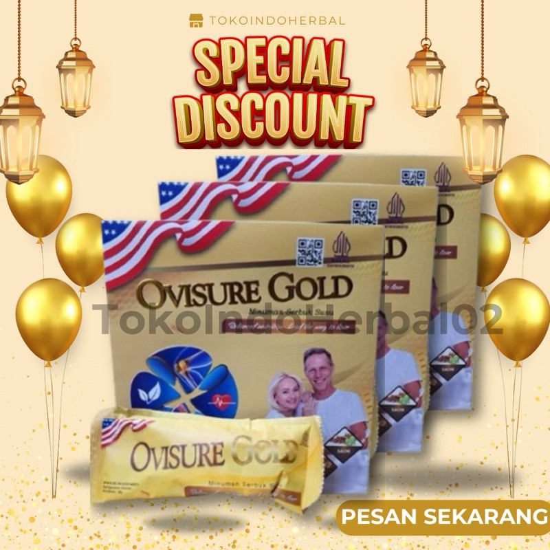 

3 BOX OVISURE GOLD SUSU USA SUSU UNTUK ATASI NYERI TULANG DAN SENDI, ASAM URAT, REUMATIK NYERI PINGGUL SYARAF KEJEPIT ASLI ORIGINAL