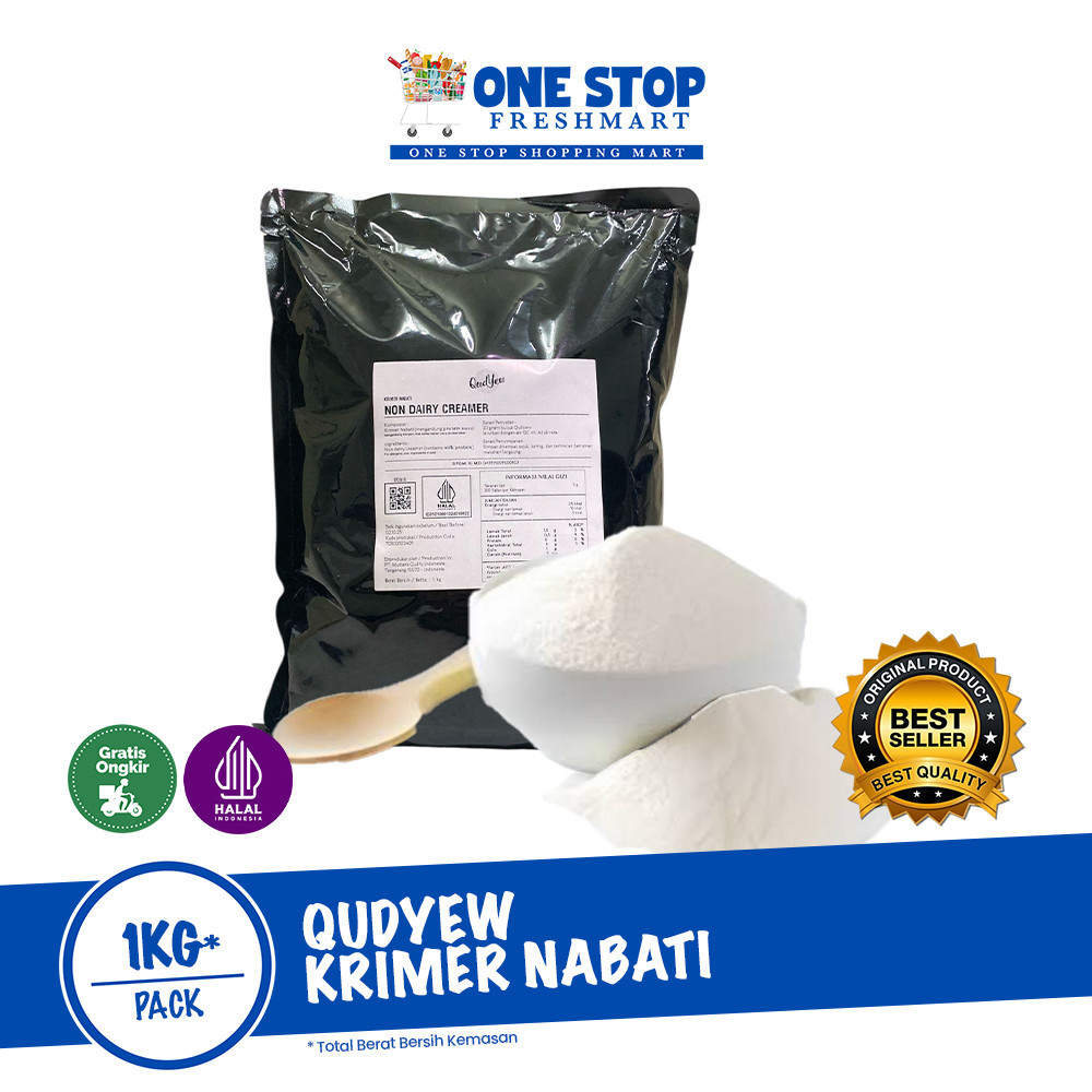 

QUDYEW KRIMER NABATI NON DAIRY CREAMER IMPORT 1KG