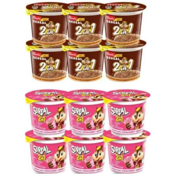 

Simba Sereal Cup 2in1 ( isi 10 cups @22gr )