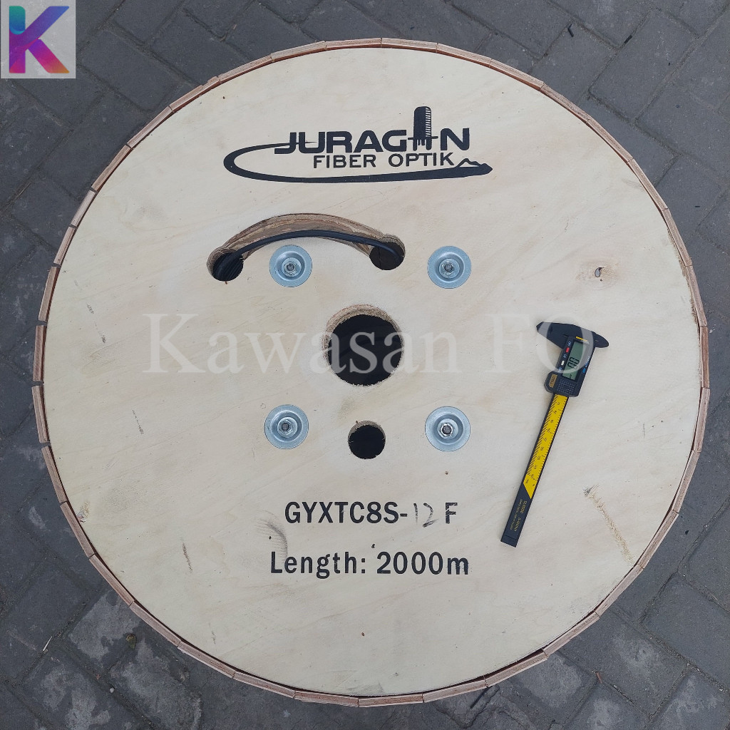 Kabel 12 Core Fig8 Armor / 12 Core Armour / Kabel Udara 12 Core Armoured Figure8 2KM JFO