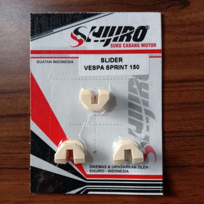 Slider Vespa matic 150 Shijiro Racing Original shijiro