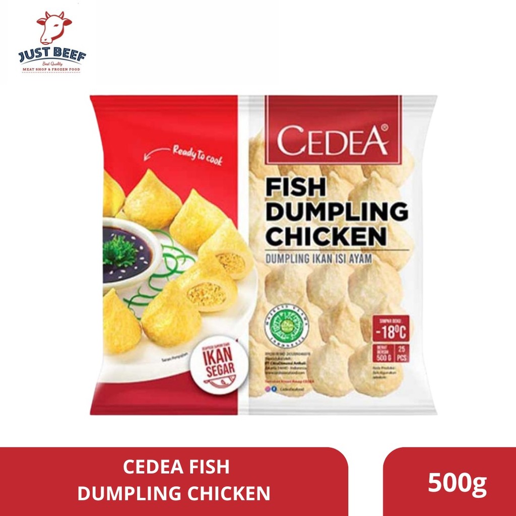 

Cedea Dumpling Ikan Isi Ayam dan Keju 500 gr