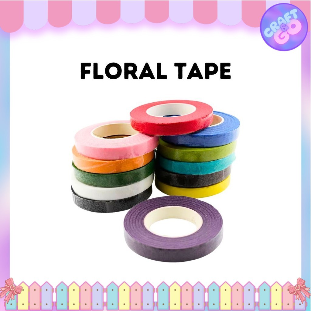 

Floral Tape / Flower Tape / Selotip Daun