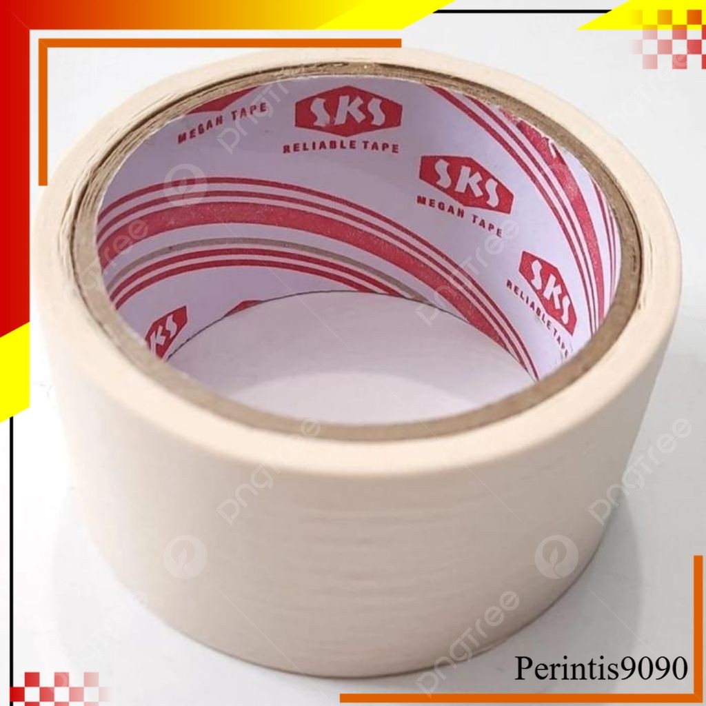 

masking tape/lakban kertas sks 5cm