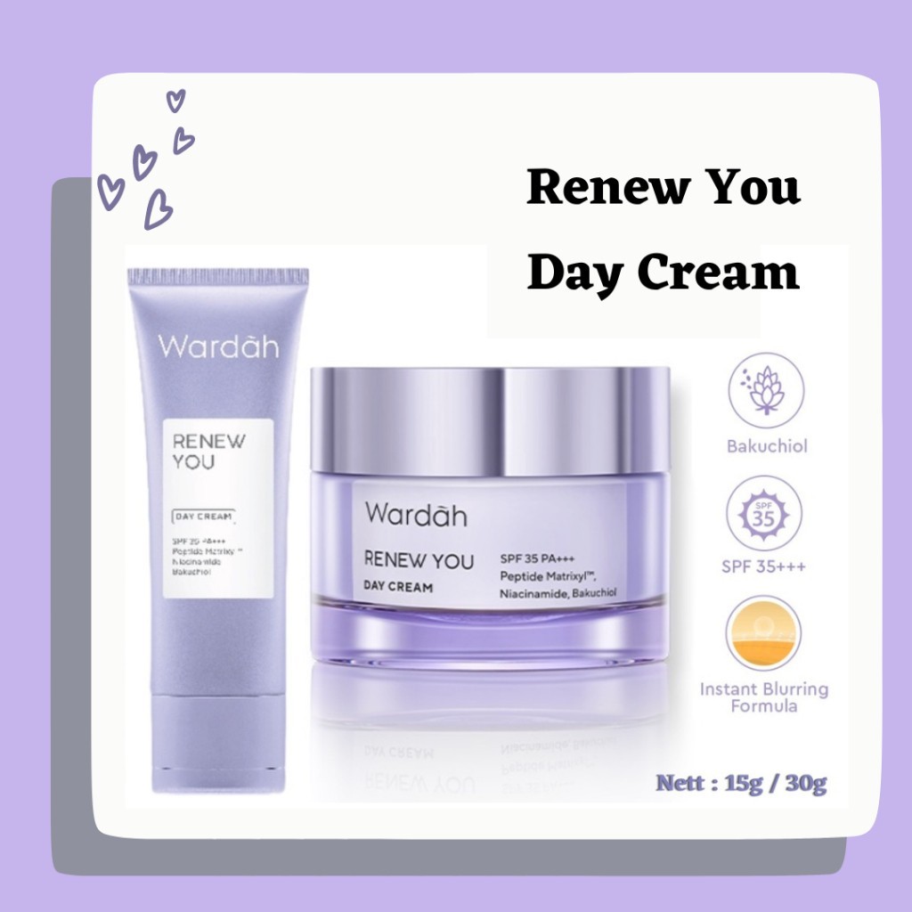 WARDAH RENEW YOU DAY CREAM