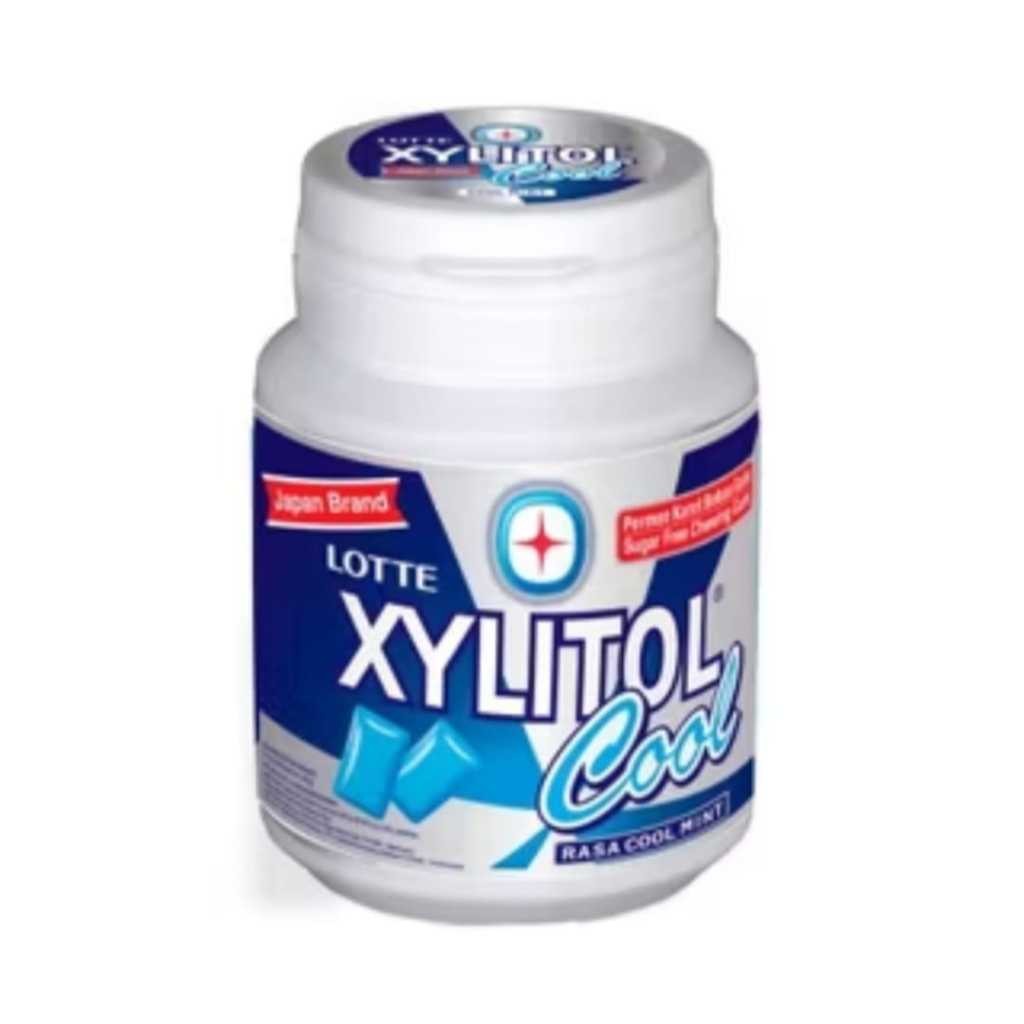 

Lotte Xylitol Gum Cool Mint 58gr 40 Butir H