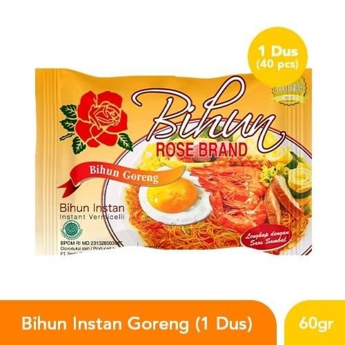 

Rose Brand - Bihun Instant Goreng Spesial (1 Dus)