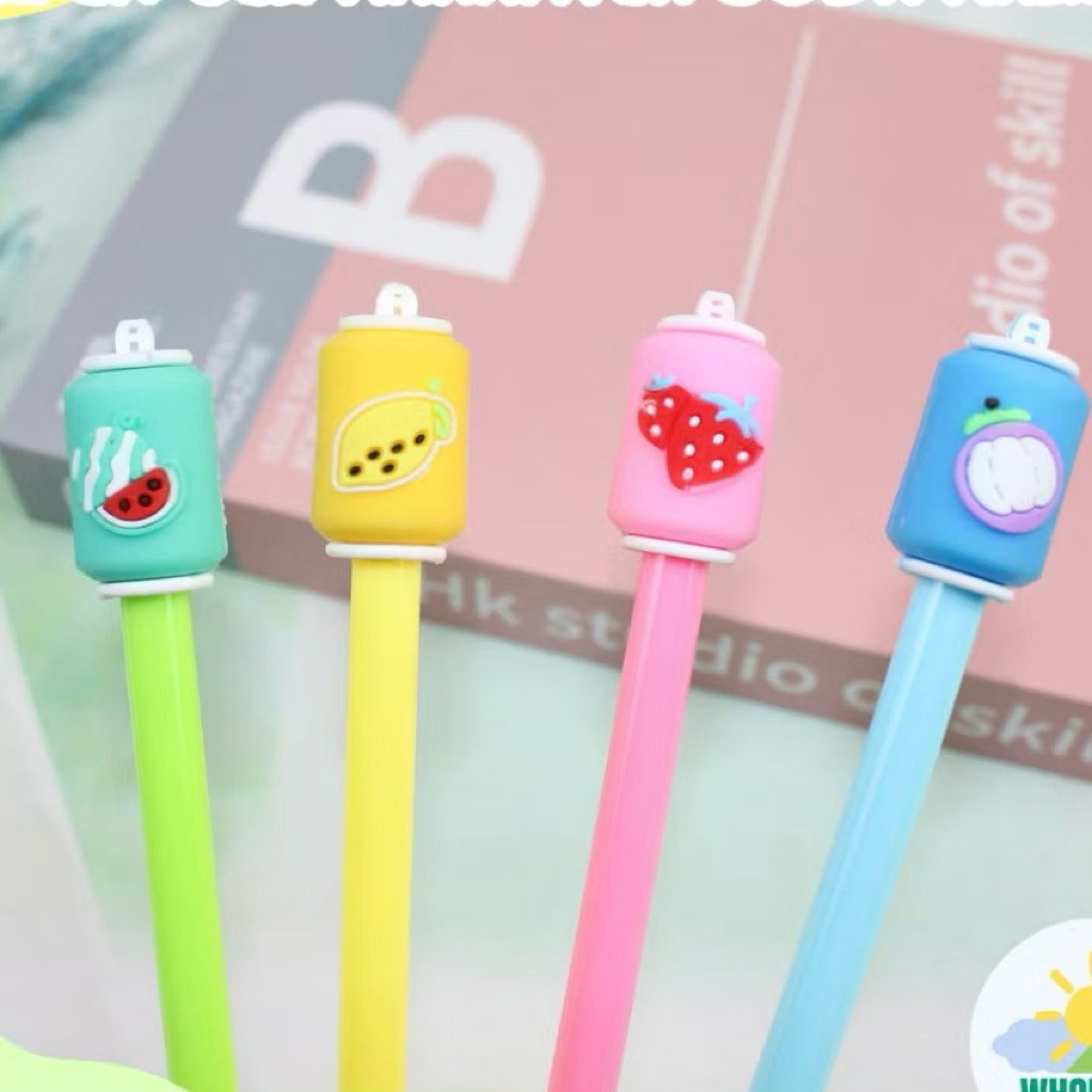 

Pulpen Gel Karakter Minuman Kaleng Pena Premium Soda Soft Drink Ringan Lucu Unik Imut Termurah