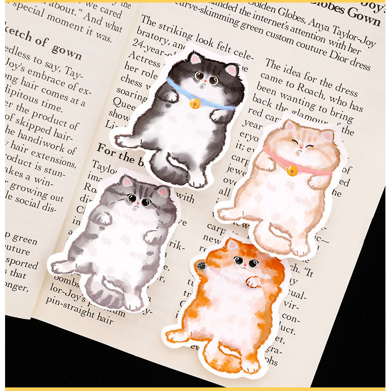 

VIRAL MEMO STIK TEMPEL / STICKY NOTES MOTIF ANAK KUCING LUCU / POST-IT KITTEN CUTE / MEMO STIK MODEL BARU