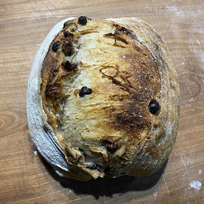 

Sourdough Levon Walnut Raisin Classic White Roti Sehat Fermentasi