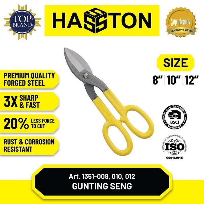 

HASSTON GUNTING SENG 8–10" – GUNTING BAJA RINGAN KUAT & TAJAM – NEX TOOLS