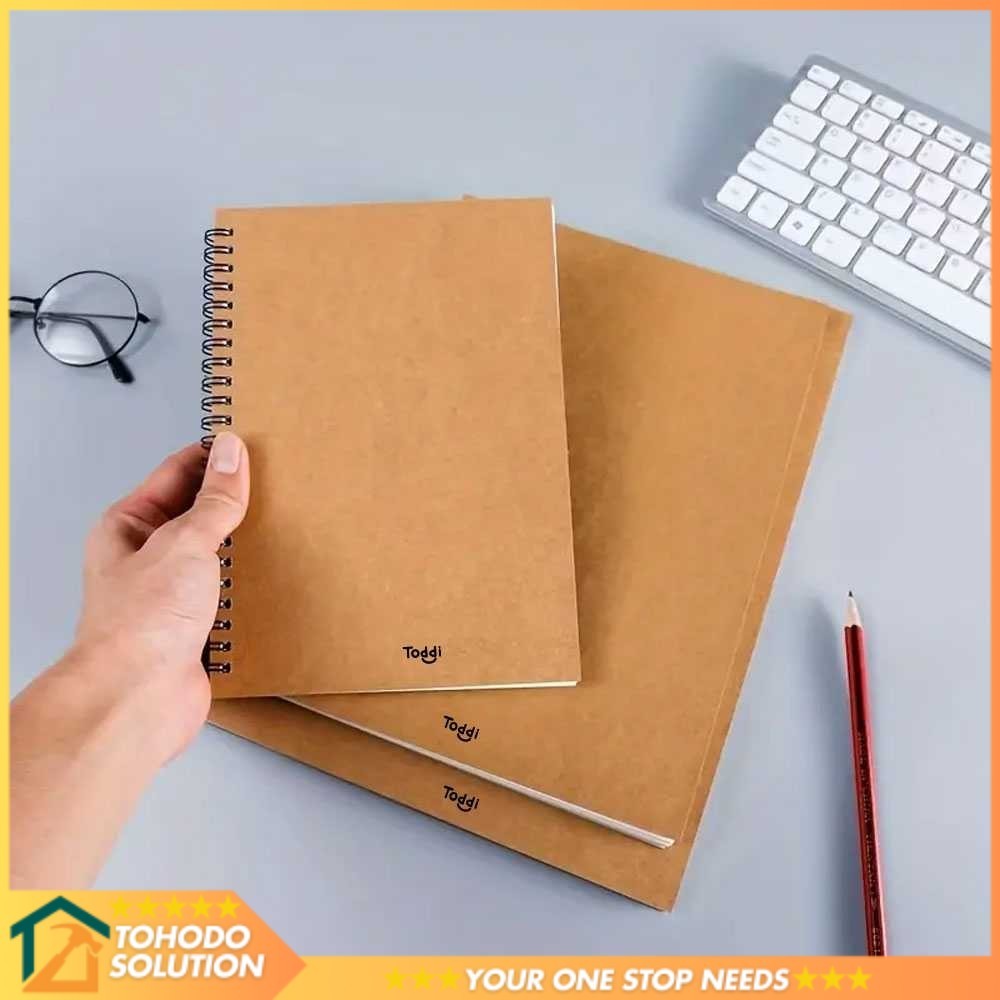 

Toddi Buku Jurnal Softcover Notebook Diary 68GSM 100 Halaman - TD6