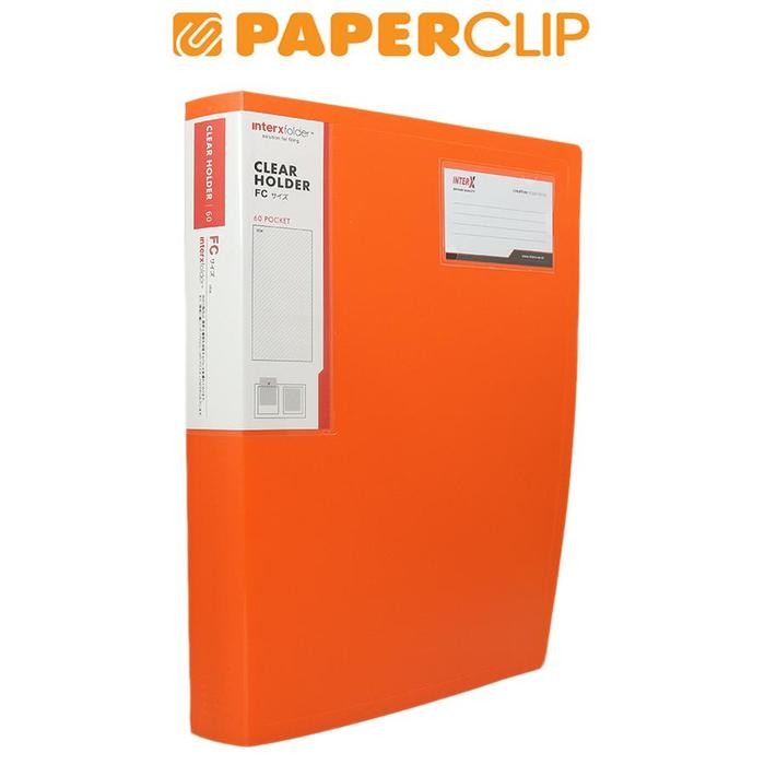 

CLEAR HOLDER INTERX CHX160F FC ISI 60 ORANGE