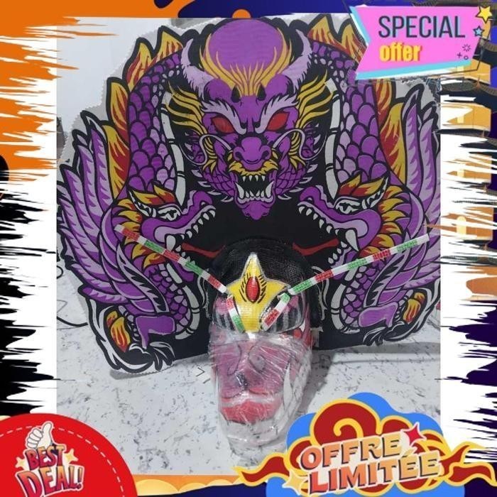 

KVT!@!24 Mainan anak TK-SD BARONGAN DEVIL SUNGUT FULL KAYU ASLI UKURAN 14 BONUS KEMUL PANJANG DAN PENTUL TINGGAL PAKAI GUDANGSUP #n6