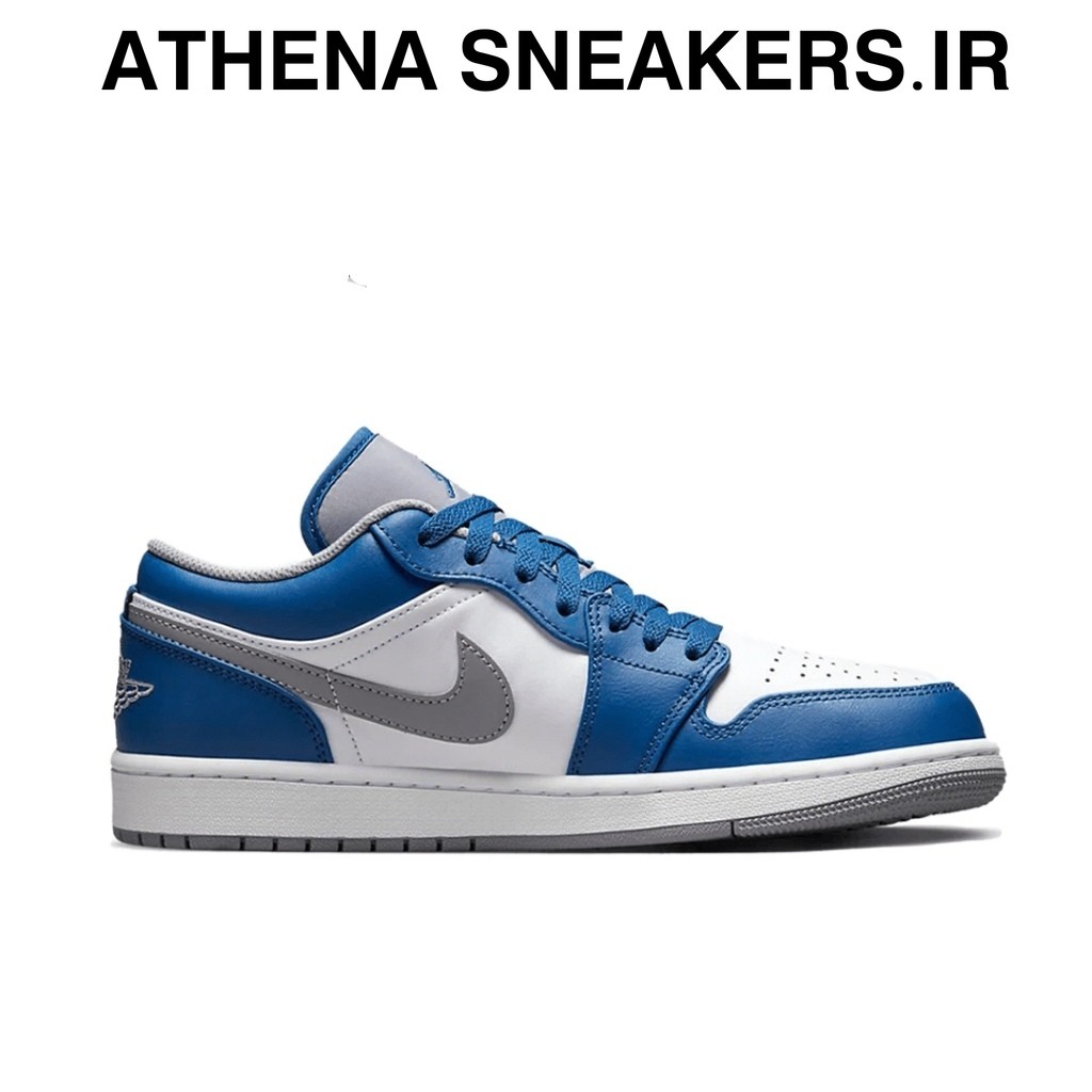 Sepatu Air Jordan 1 Low True Blue BNIB Original