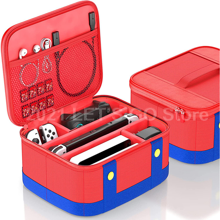 Nintend Switch / OLED Travel Carrying Case Portable Storage Messenger Bag for Nintendo Switch / OLED