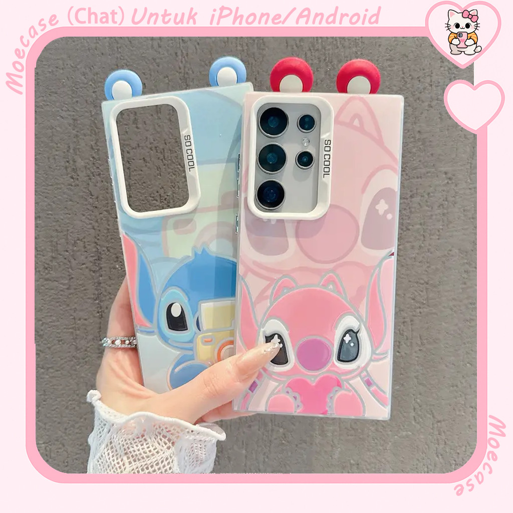 ⭐Moecase Eksklusif⭐Untuk VIVO IMD Softcase + Kaca Terbaru Case Stitch Vivo Y29 Y04 Y29S V50 V40 V30 