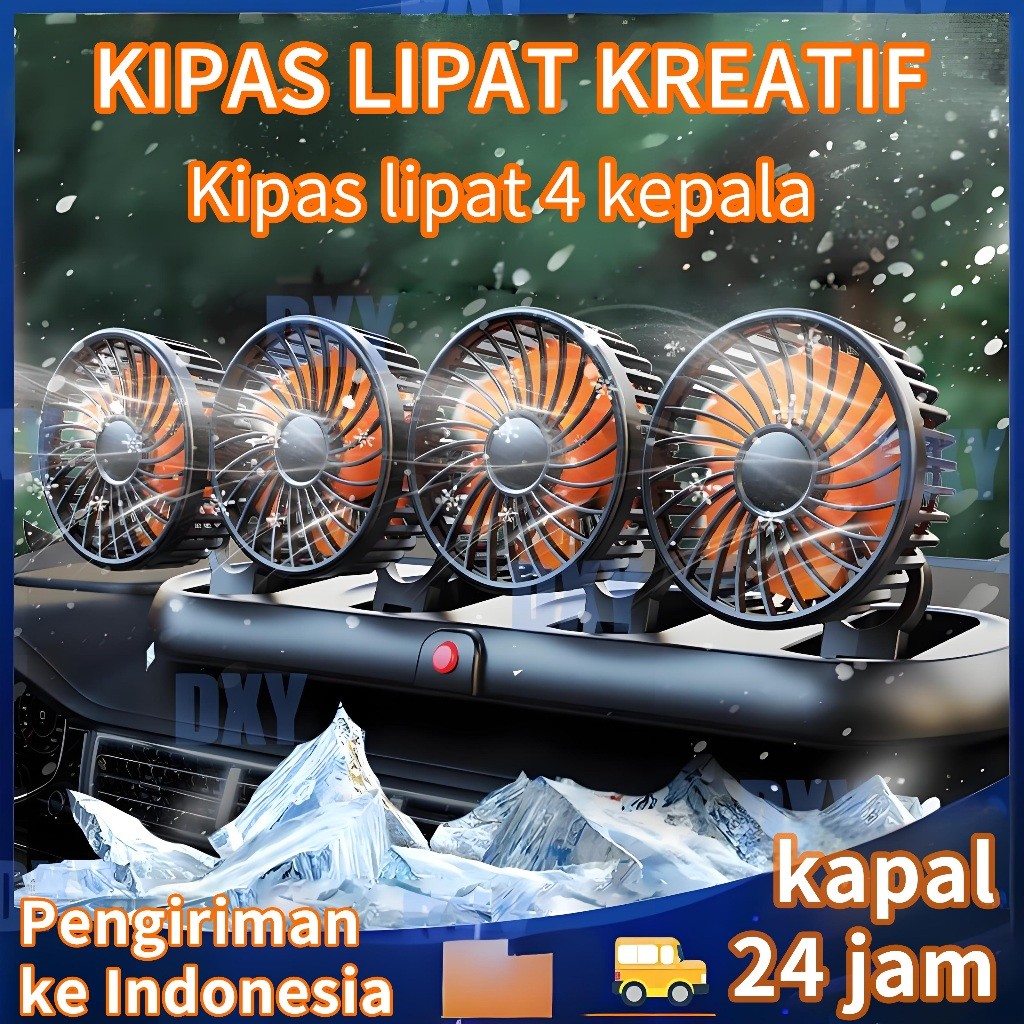 Kipas angin Mobil 24 Volt/12 Volt terbaru untuk truk/Kipas Angin Portable Mobil gantung/Kipas Dasbor