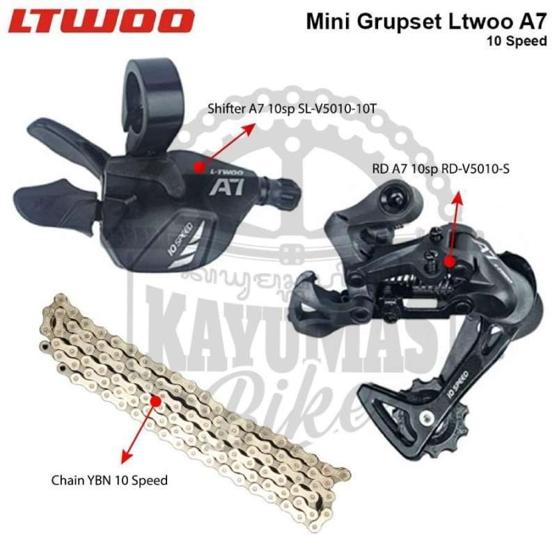 MINI GROUPSET LTWOO A7 10 SPEED