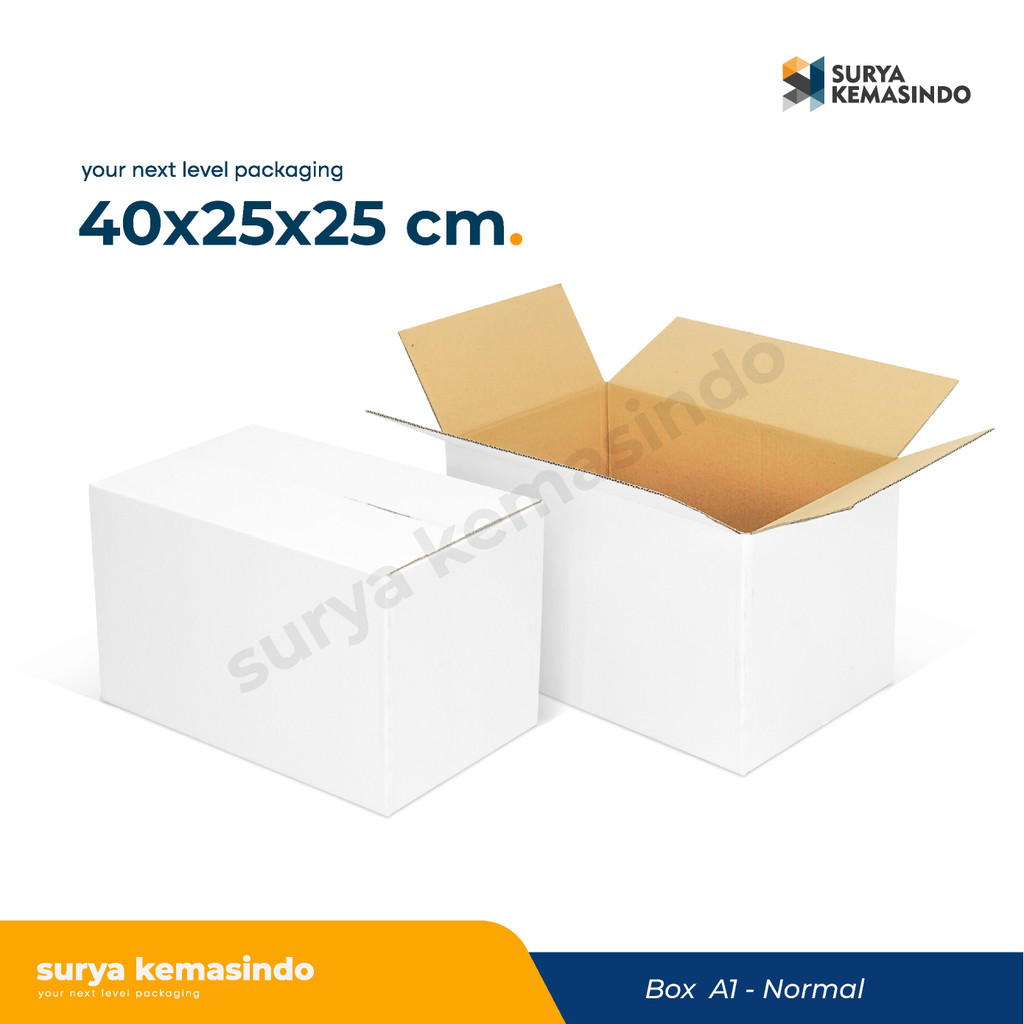 

Box 40X25X25 cm (GANESA 1) Kardus/Karton/Paking/Kemasan/Oleh2/Box Oleh-oleh/Normal/Box Normal/Hampers/Tinggi25