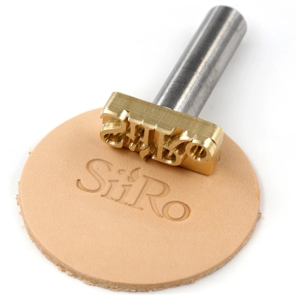 

Custom Design Leather Logo for Stamp with Handle Stick, Custom Metal Stamping Brass Mold Printing Embossing Stamping Hot Foil