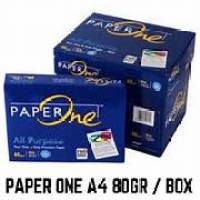 

PROMO Kertas Hvs A4 PaperOne 80gr ( Dus 5 Rim ) [ Original ]