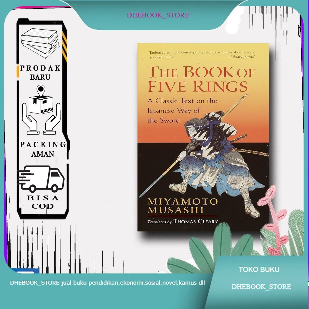 Buku The Book of Five Rings - Miyamoto Musashi Bahasa Indonesia