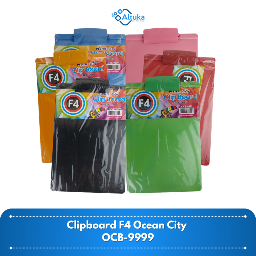 

Papan Klip / Clipboard / Alas Ujian/ Papan Jalan F4 Folio Ocean City OCB-9999