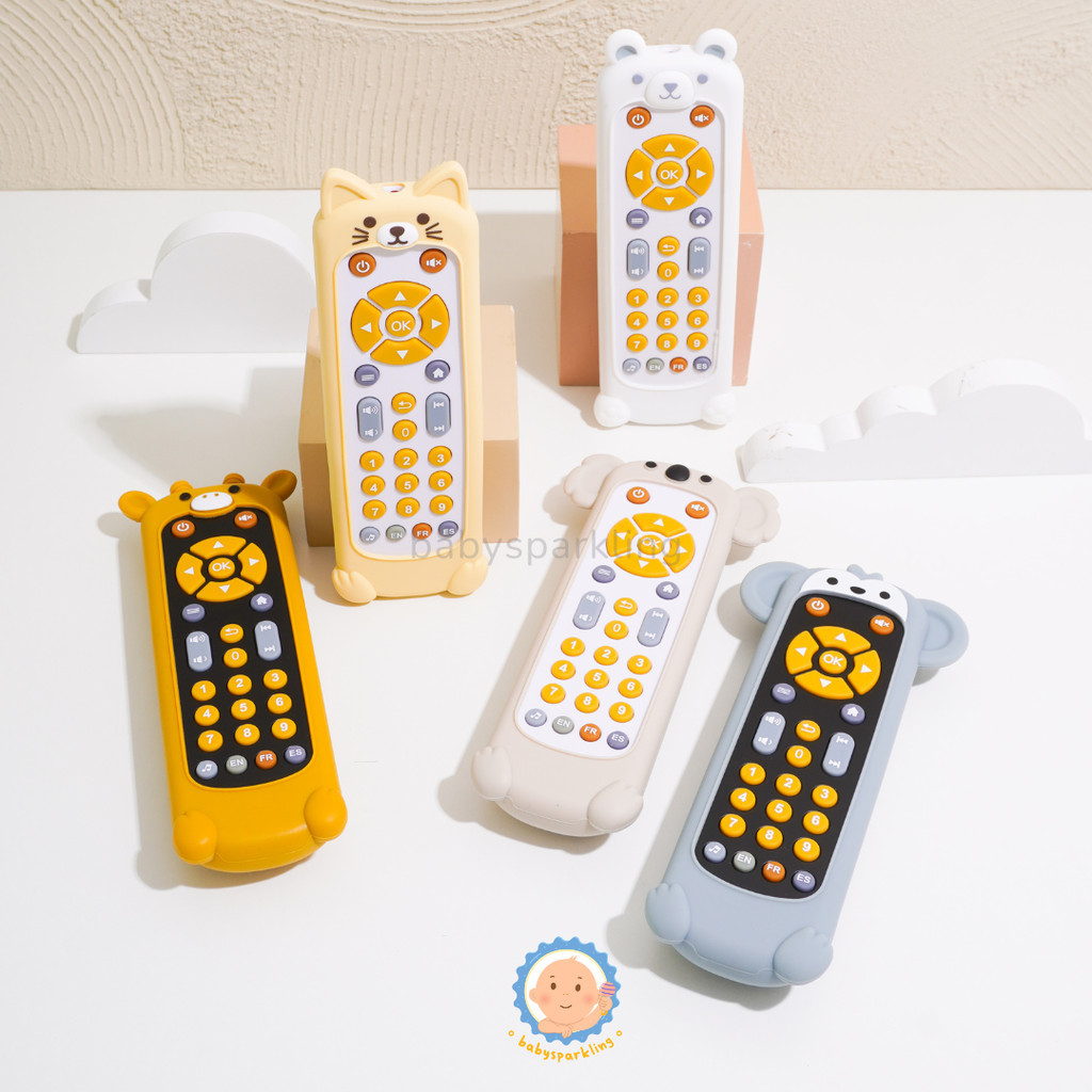 SHD_SHOP ANIMAL REMOTE TOY | Mainan remote anak musik | Baby remote toys