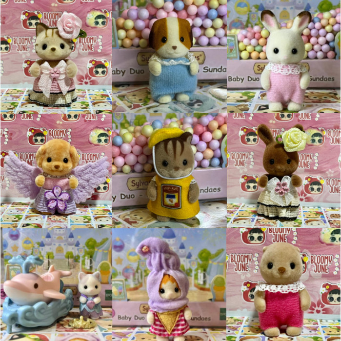 SHD_SHOP Sylvanian Families Various Catalog - Calico Critters New and Preloved Catalogue - Custom Cl