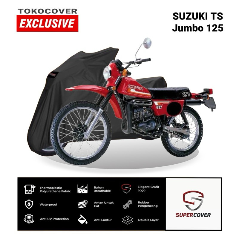 Body Cover Motor Sarung Motor Suzuki TS Jumbo 125