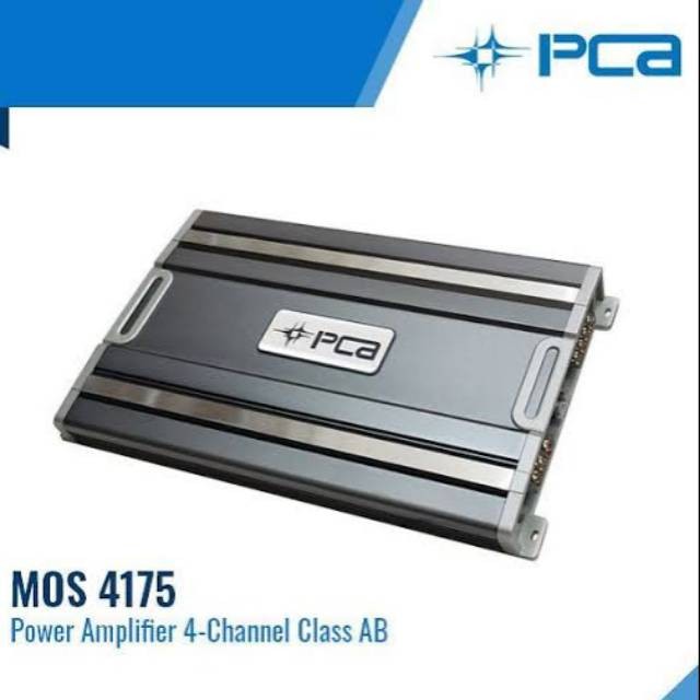 Power PCA Mos 4.175 - 4 Channel - Power Amplifier Audio Mobil 4 Ch