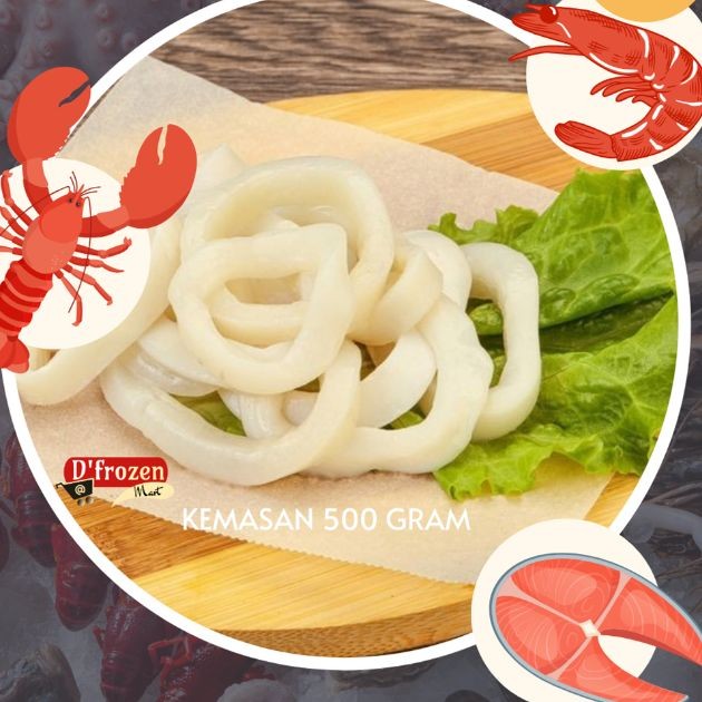 

Cumi Ring Calamari 500 gram