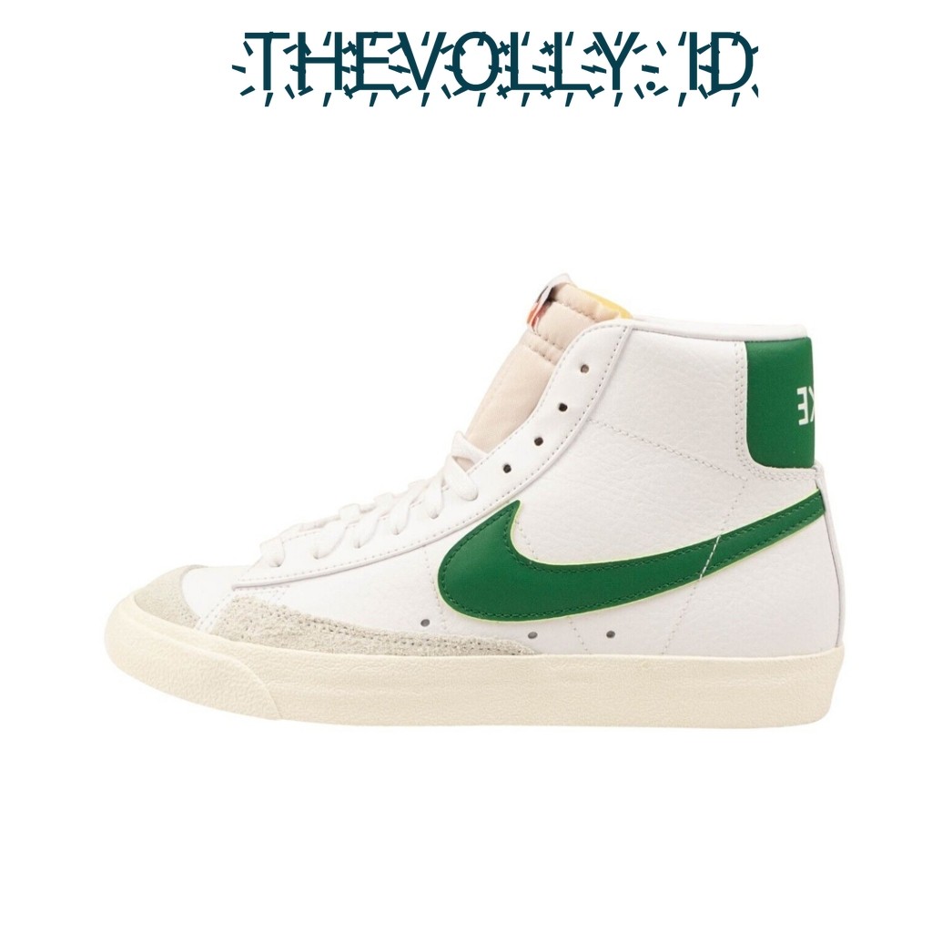 Sepatu Nike Blazer High 77 Vintage White Green BNIB Original / Sneakers Pria