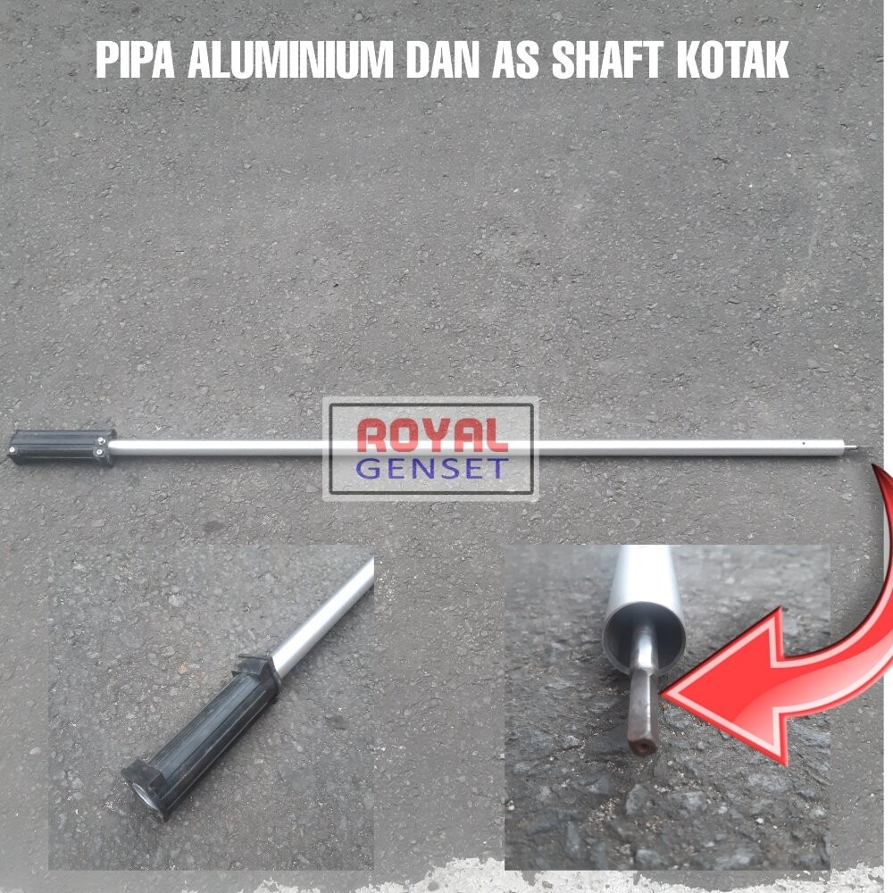 Pipa Aluminum Dan As Shaft Kotak Mesin Potong Rumput