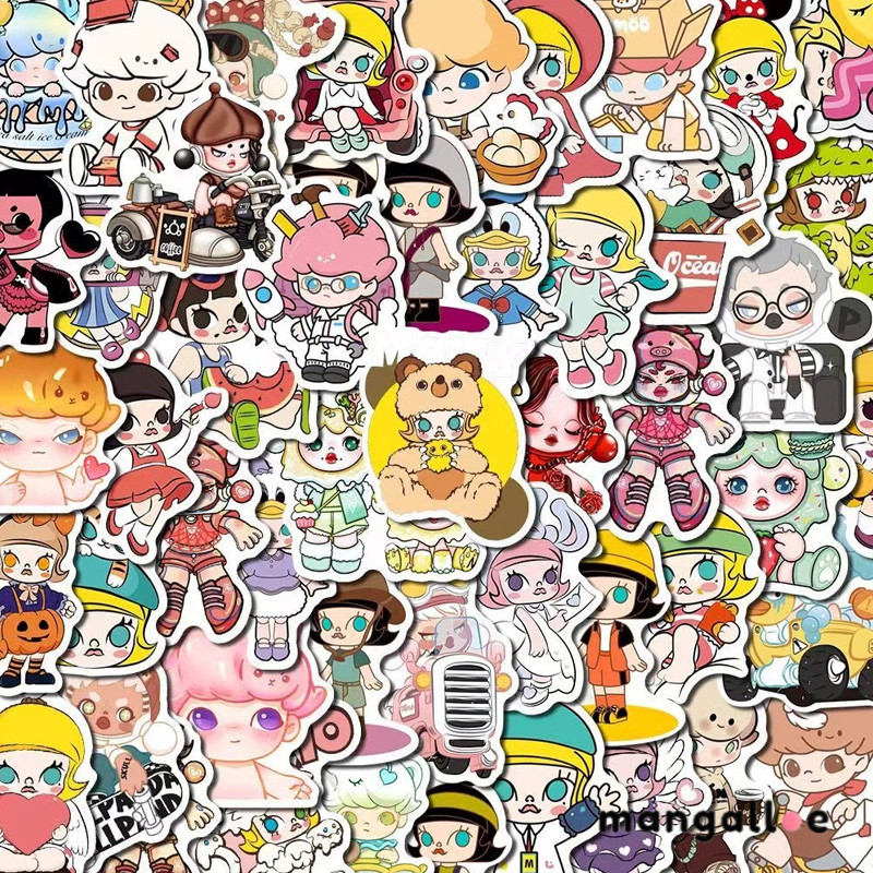 

[COD] Stiker Molly Lucu Stiker Kartun Stiker Scrapbook Tablet Stiker Dekoratif -MG