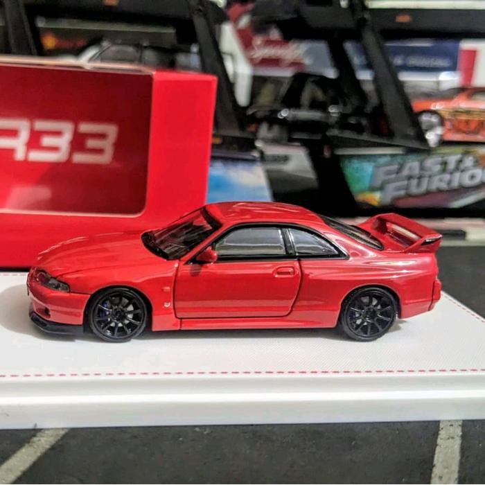 EX99... Diecast Focal Horizon Nissan Skyline GTR R33 Red