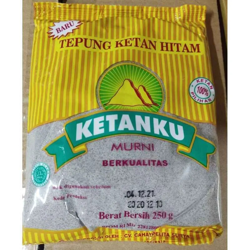 

BISA INSTAN Tepung Ketan Hitam Ketanku 250gr Halal Berkualitas Tinggi | Cap HD | Cap Kuda Laut