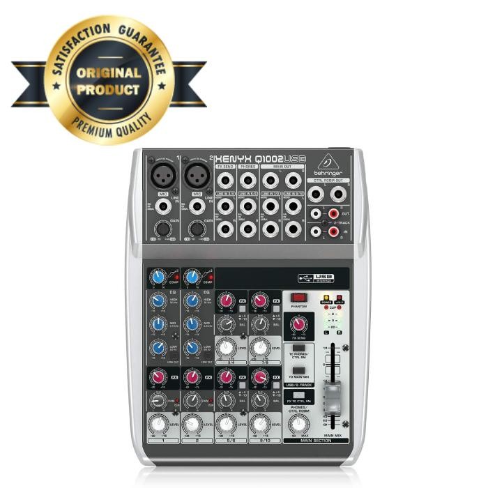 Mixer Behringer Xenyx QX1002USB/ Xenyx QX-1002USB Original