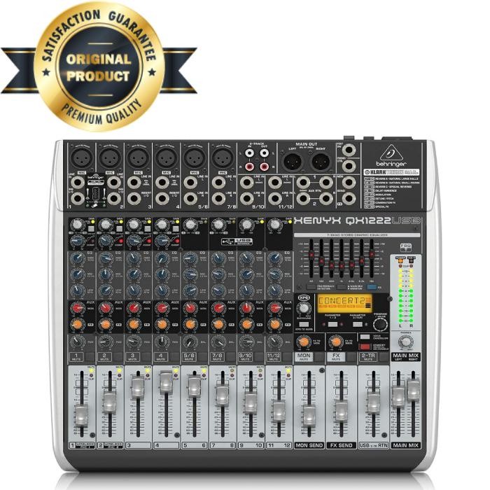 Mixer Behringer XENYX QX1222USB/ XENYX QX-1222USB Original