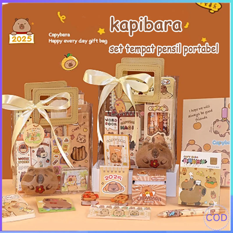 

[Siap Kirim Segera] Set Alat Tulis Kapibara - Buku Catatan Siswa + Paket Hadiah Mewah, Ideal untuk Hadiah Ulang Tahun Anak