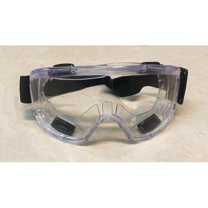 Kacamata Goggles - Google - Kacamata safety Goggle-kacamata Pelindung - Clear-Clear