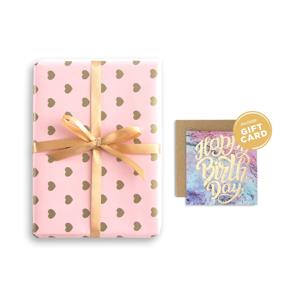 

COD Paket Kertas Kado & Kartu Harvest Gift Set - Sweet Heart 1