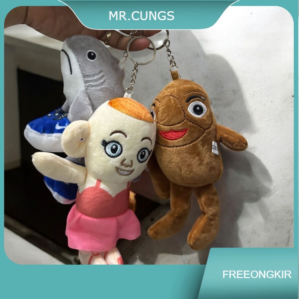 Gantungan Boneka Anomali Lucu & Unik – Aksesori Tas , Pintu, Kunci Motor /Mobil