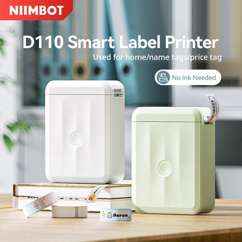 Printer Label Niimbot D110 Printer Stiker Portabel Printer Label Nama Mesin Pembuat Label, Cocok Unt
