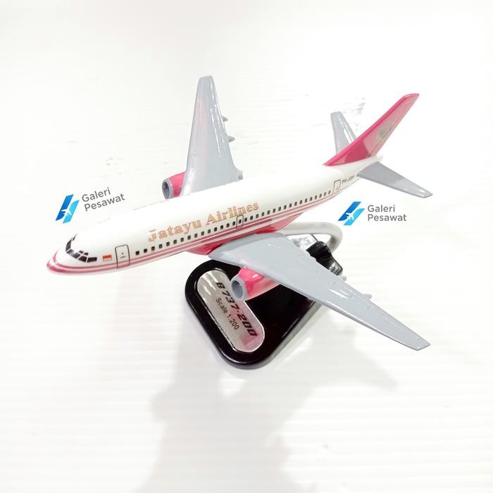 REPLIKA MINIATUR PESAWAT JATAYU AIRLINES