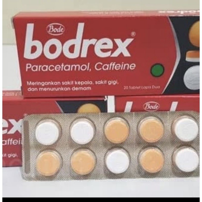 hsw hsw BODREK BODREX PER STRIP ISI 10 TAB Obat Sakit Kepala x top top