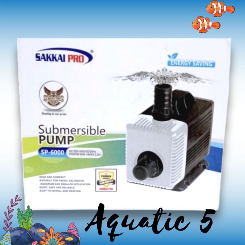 Pompa Kolam Submersible SAKKAI PRO SP 6000