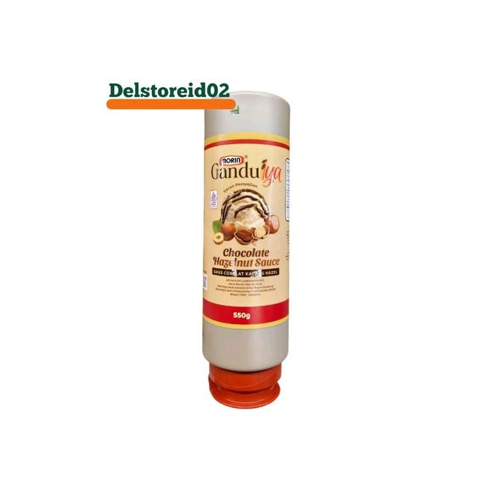 

Morin ganduiya chocolate hazelnut sauce (saus cokelat kacang hazel) 550gr