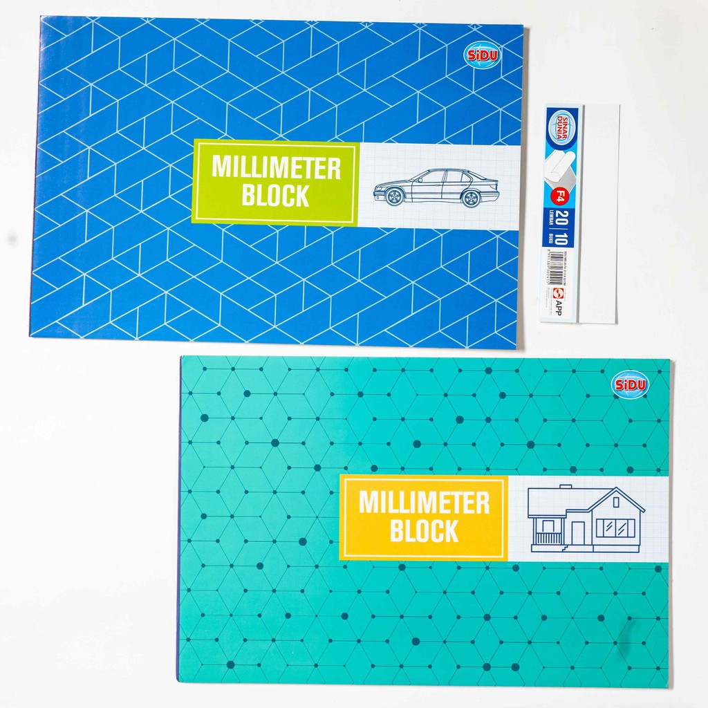 

Milimeter Block Sinar Dunia 20 Lbr Uk.Folio